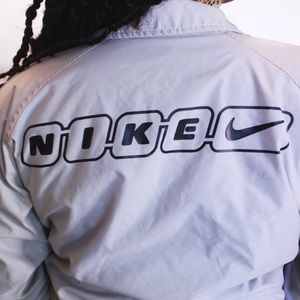 Tan/Black/Navy Nike Windbreaker